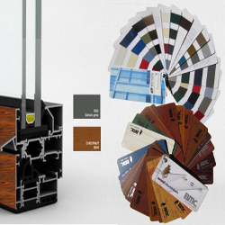 aluminium window colors