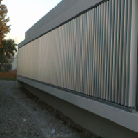 縦列式ルーバー 施工例