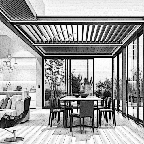 automated louver fineshade