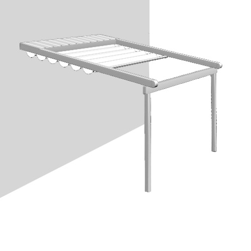 inclined skycover pergolas